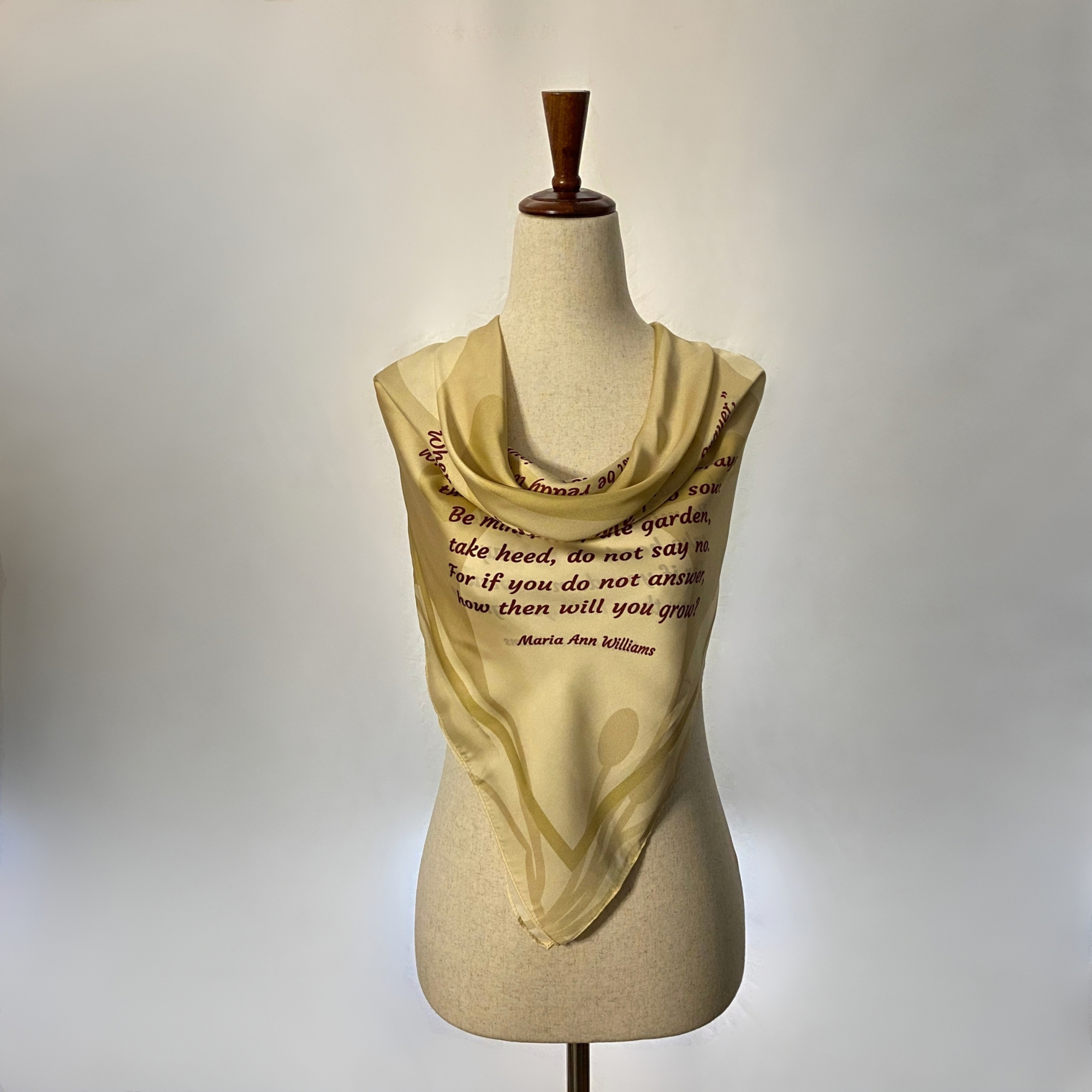 Send Me Prayer — Polyester Scarf