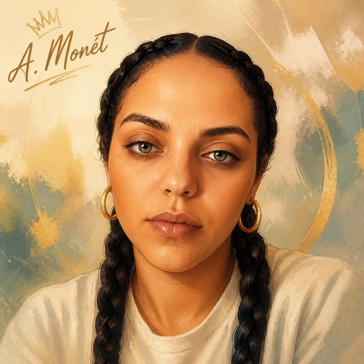 Portrait of A. Monet