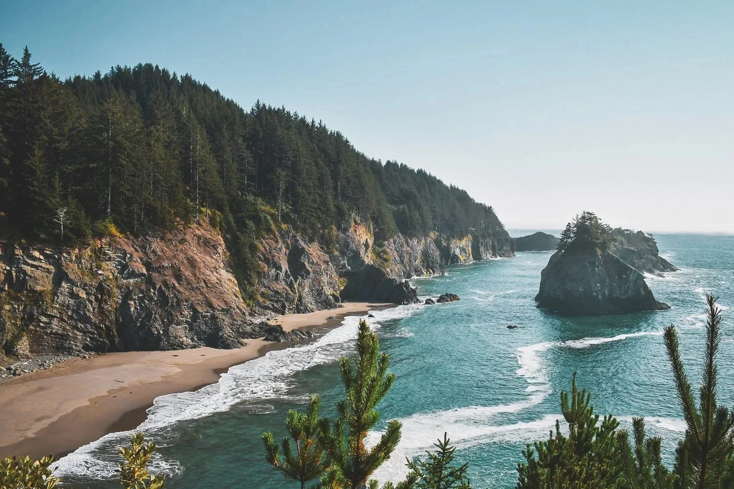 In Search of the Prettiest Beach on the Oregon Coast