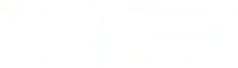 Partial view of green text on a white background