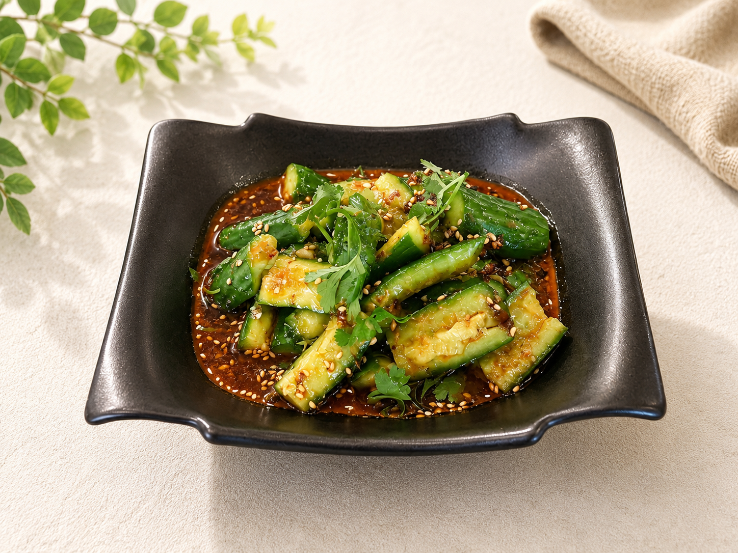 Cucumber Salad - 凉拌黄瓜（红油）