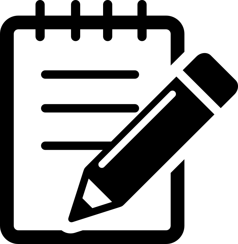 Black and white illustration of a bicycle