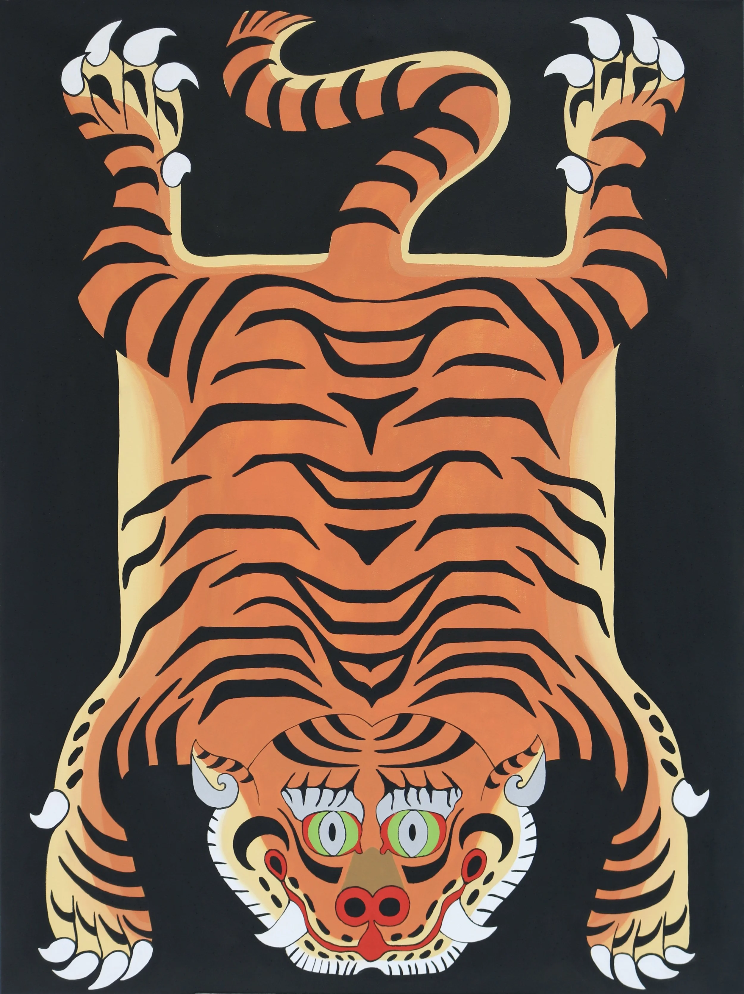 Velvet Tiger Rug 2025