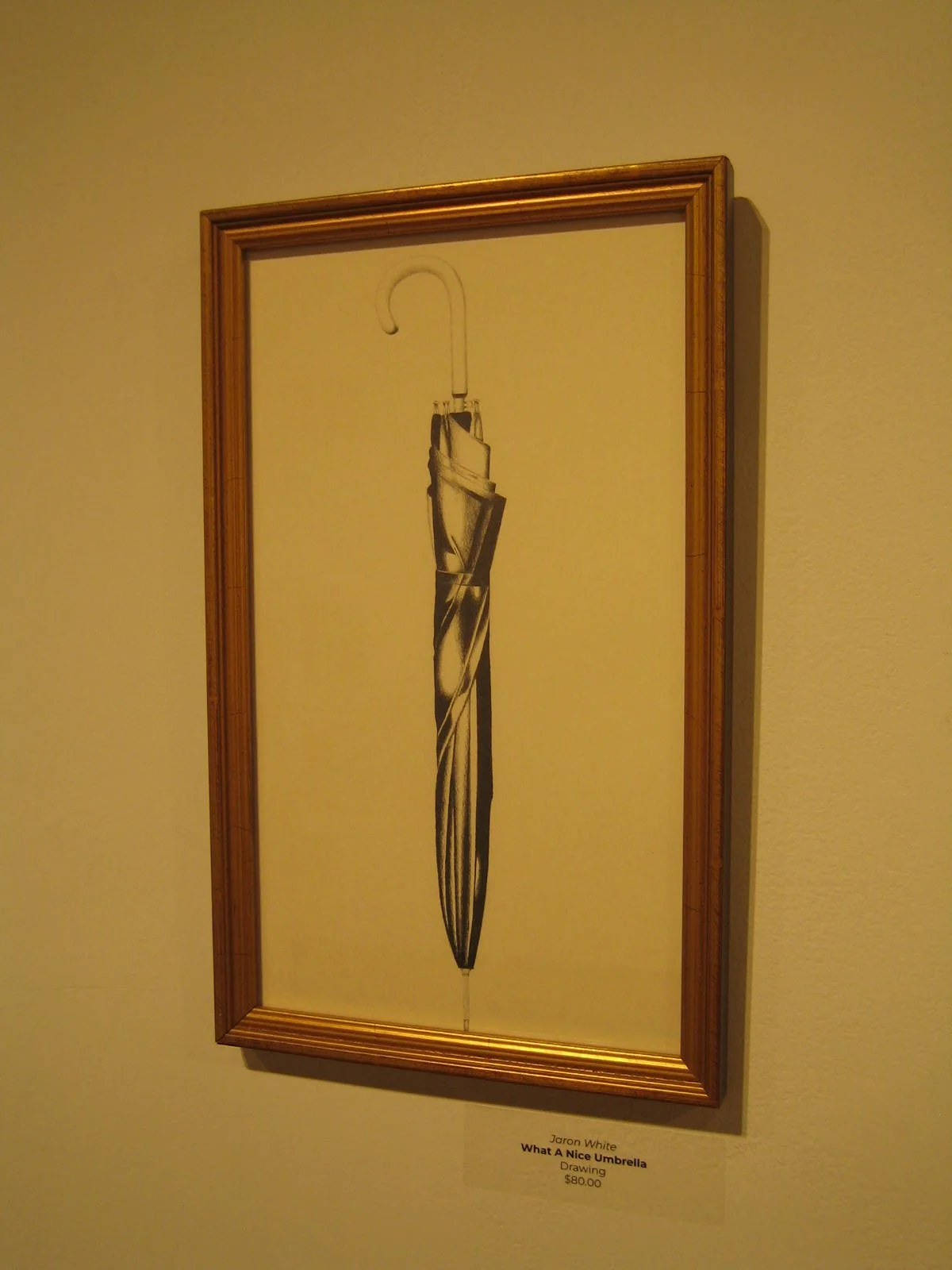 What A Nice Umbrella (2026) • Drawing • *SOLD