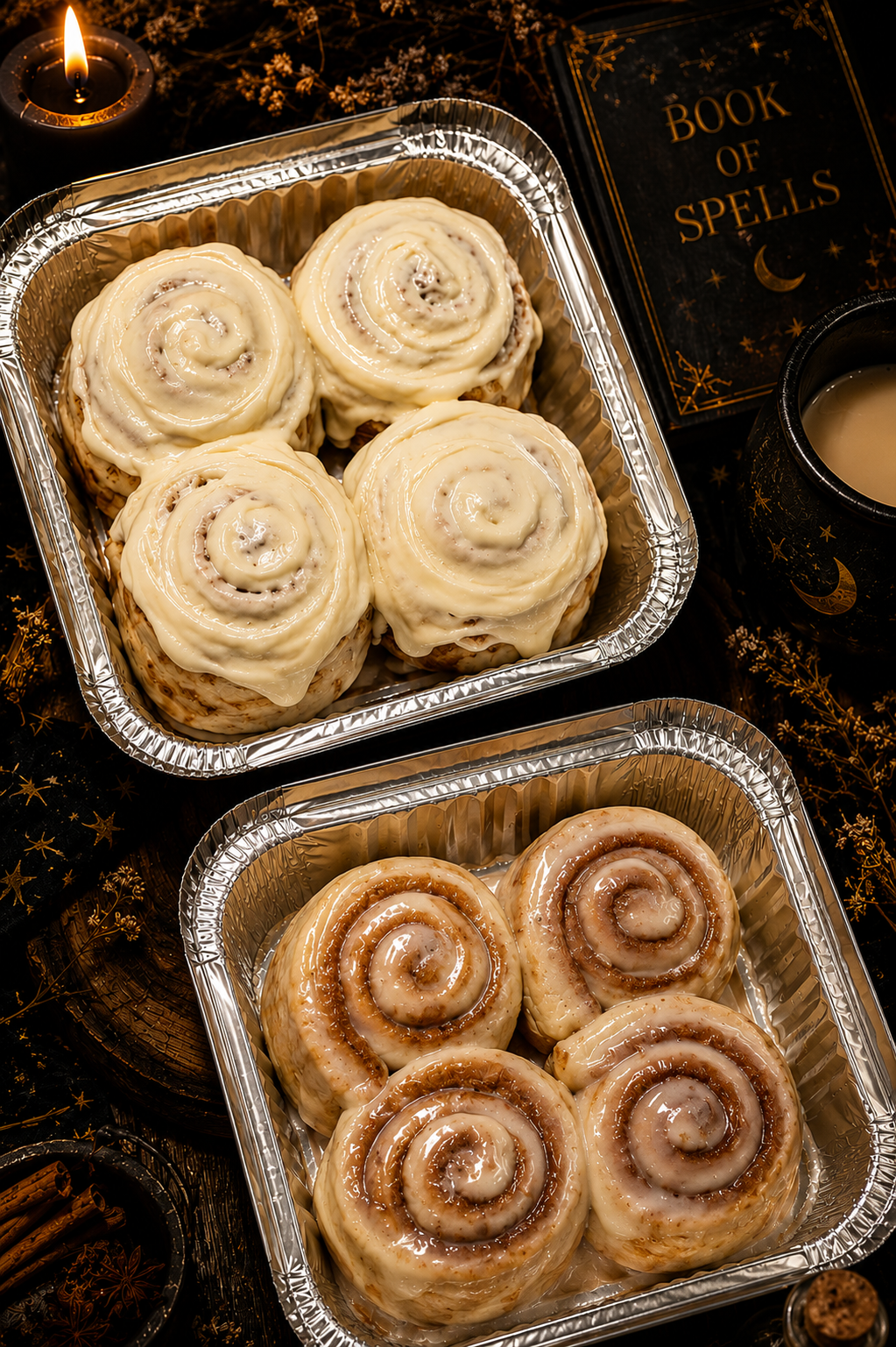 Cin-Ful Swirls - Sourdough Cinnamon Rolls