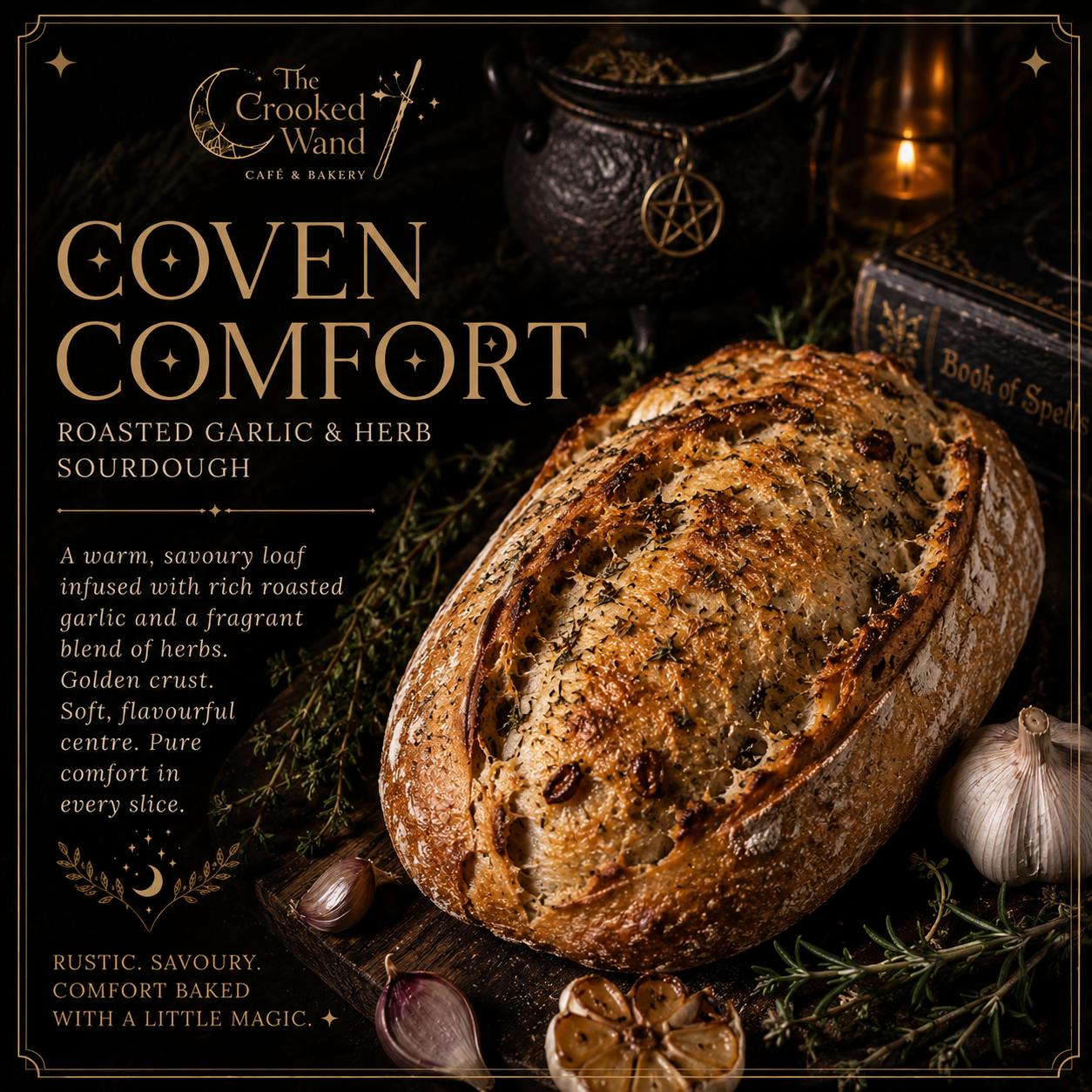 Coven Comfort - Roasted Garlic & Herb