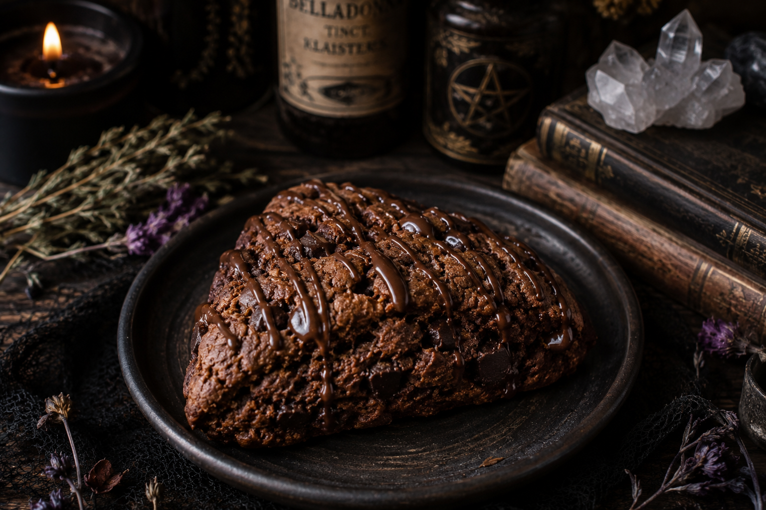 Midnight Curse (Chocolate Espresso Scone)