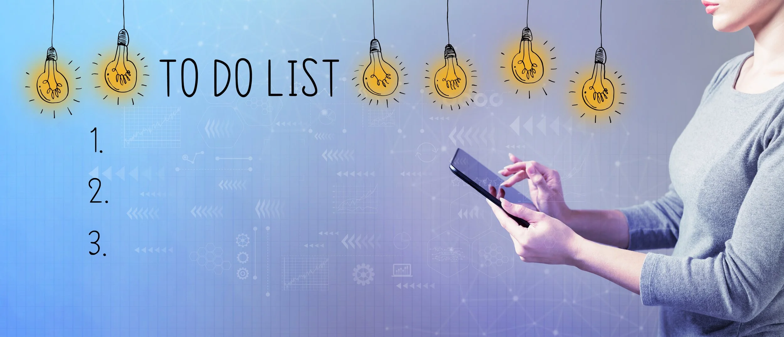 Woman on phone with to-do list — three things to do this week for retirement planning