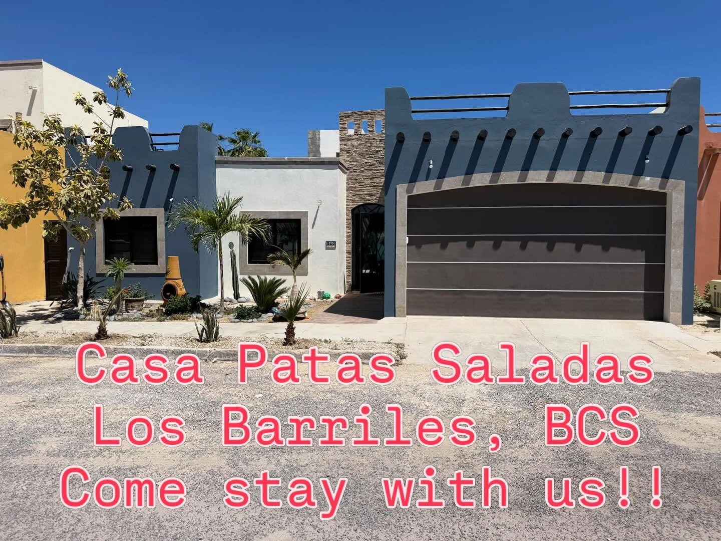 Casa Patas Saladas is available for rent starting June 1st! Reach out if you&rsquo;re interested in short or long-term rental.

✅ Great walkability to local restaurants, bars, shops, and the beach
✅ 3 bedroom, 2.5 bath, sleeps 6 
✅ Private pool
✅ On-