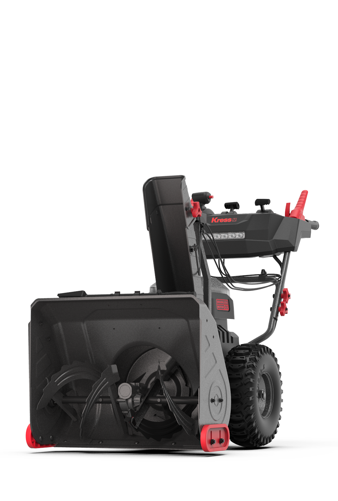 Kress self-propelled snow blower