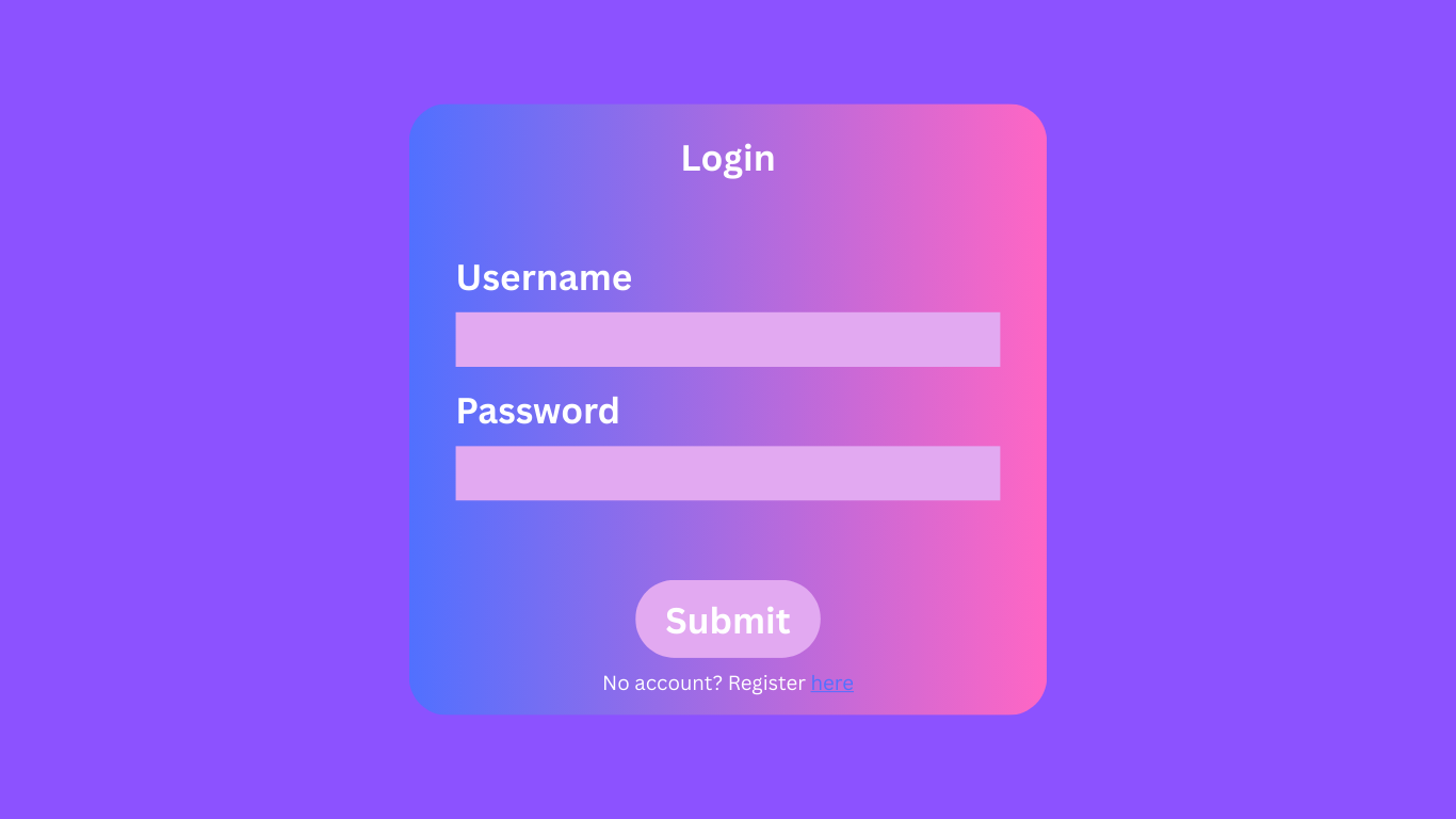 Log In/Sign Up Page