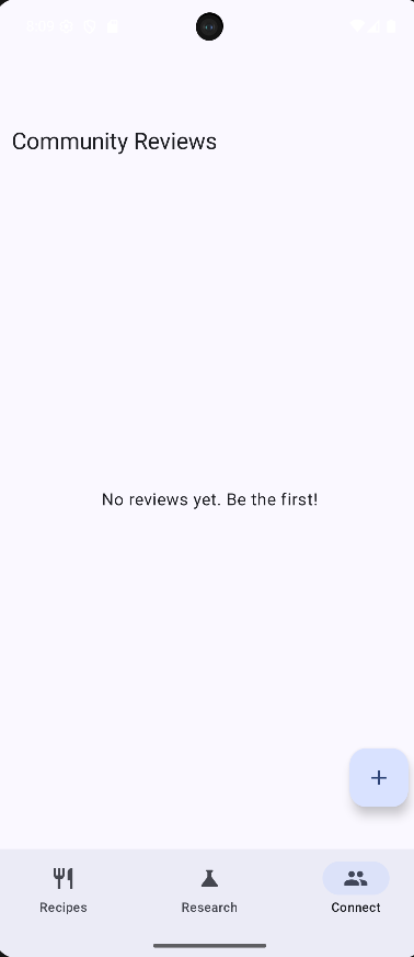 Leave a review on a restaurant and connect with others with similar dietary restrictions 