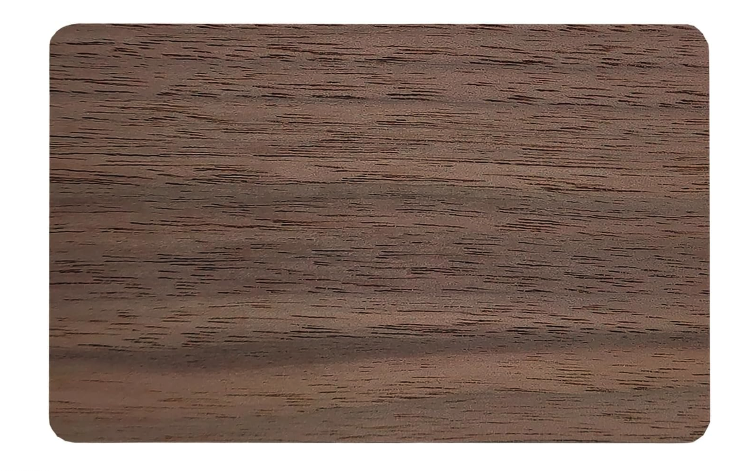 "The Modern Business Card" - Black Walnut Wood