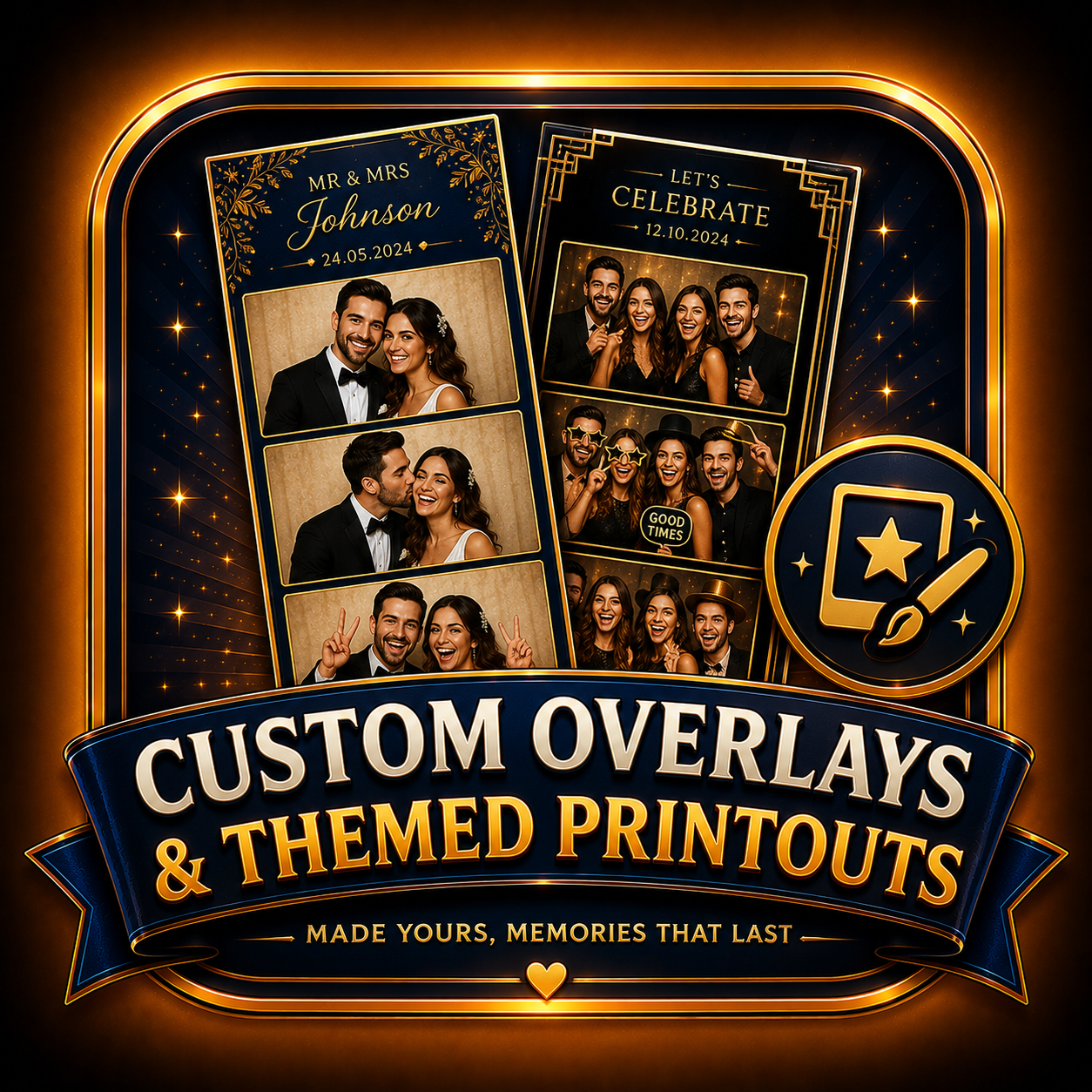 Custom Overlays and Themed Printouts