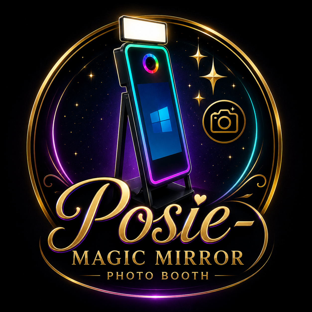 Posie - Magic Mirror Photo Booth Hire
