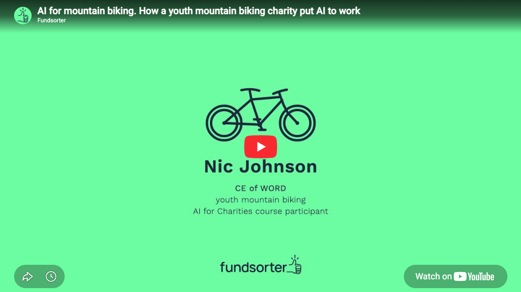 Less admin, more adventure: how AI is helping WORD get more kids on bikes, with cutting edge apps and training tools.
