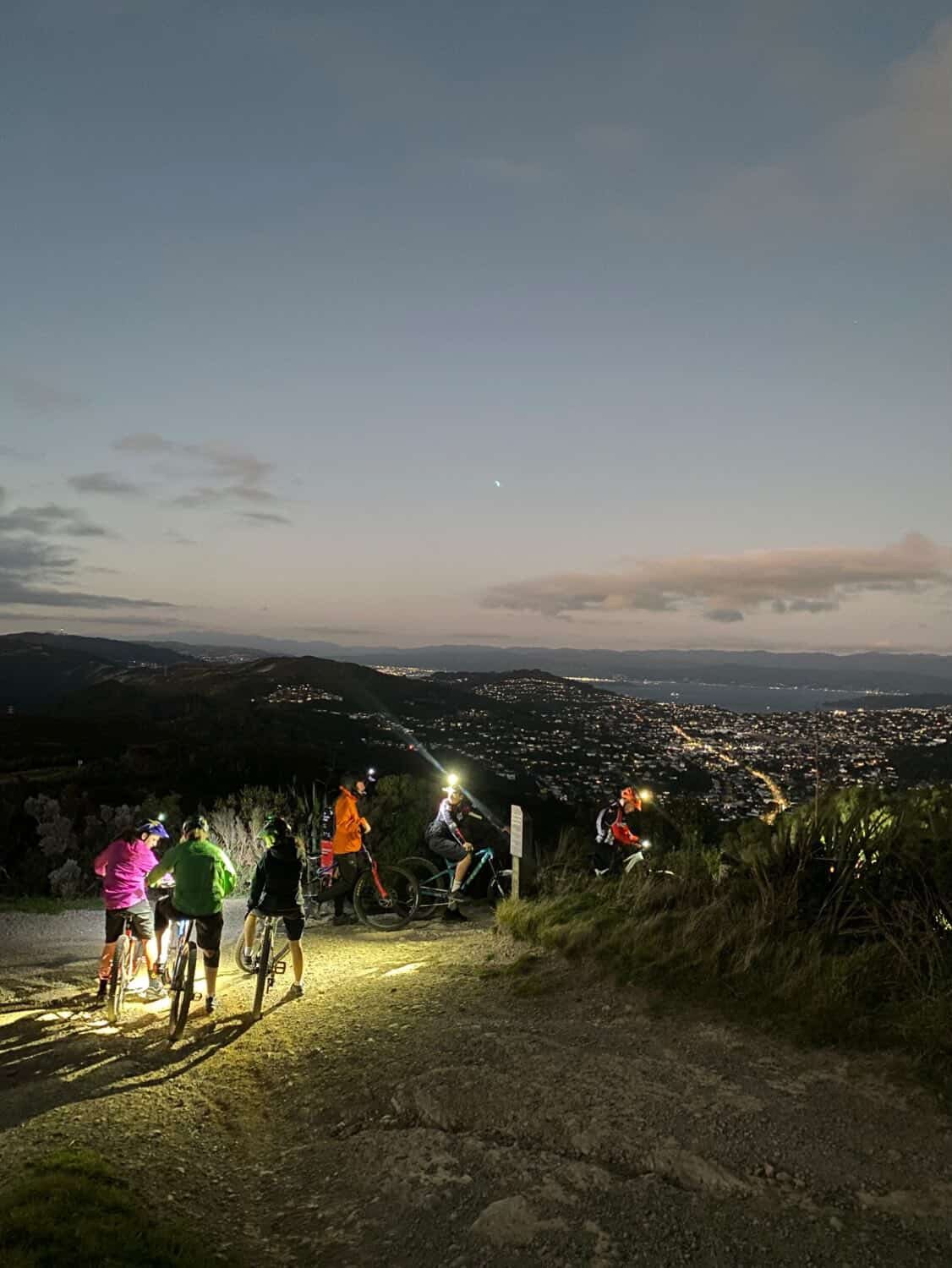 WORD Night riding at Makara Peak