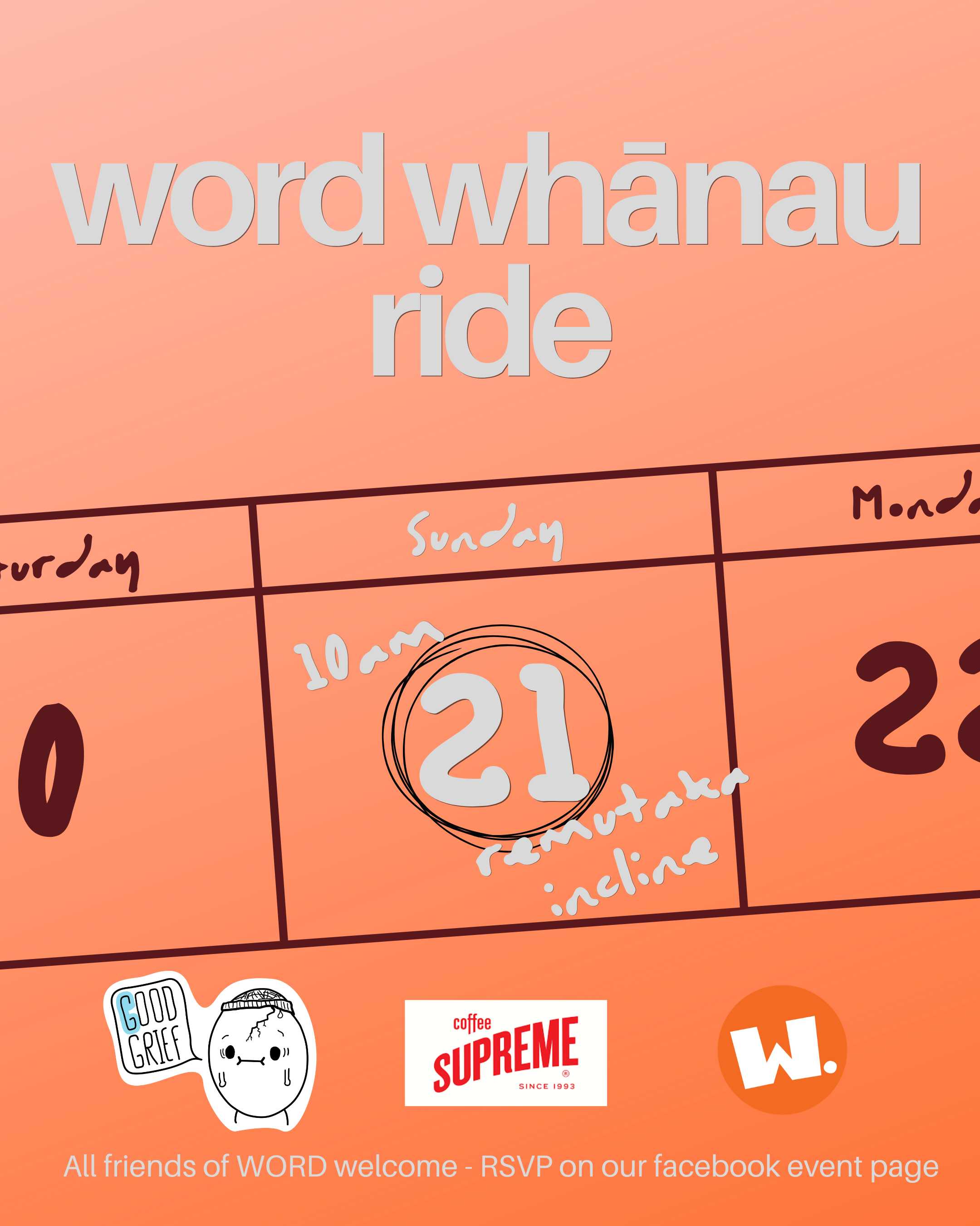 family, bikes and coffee and cake - all the things a whanāu ride should have