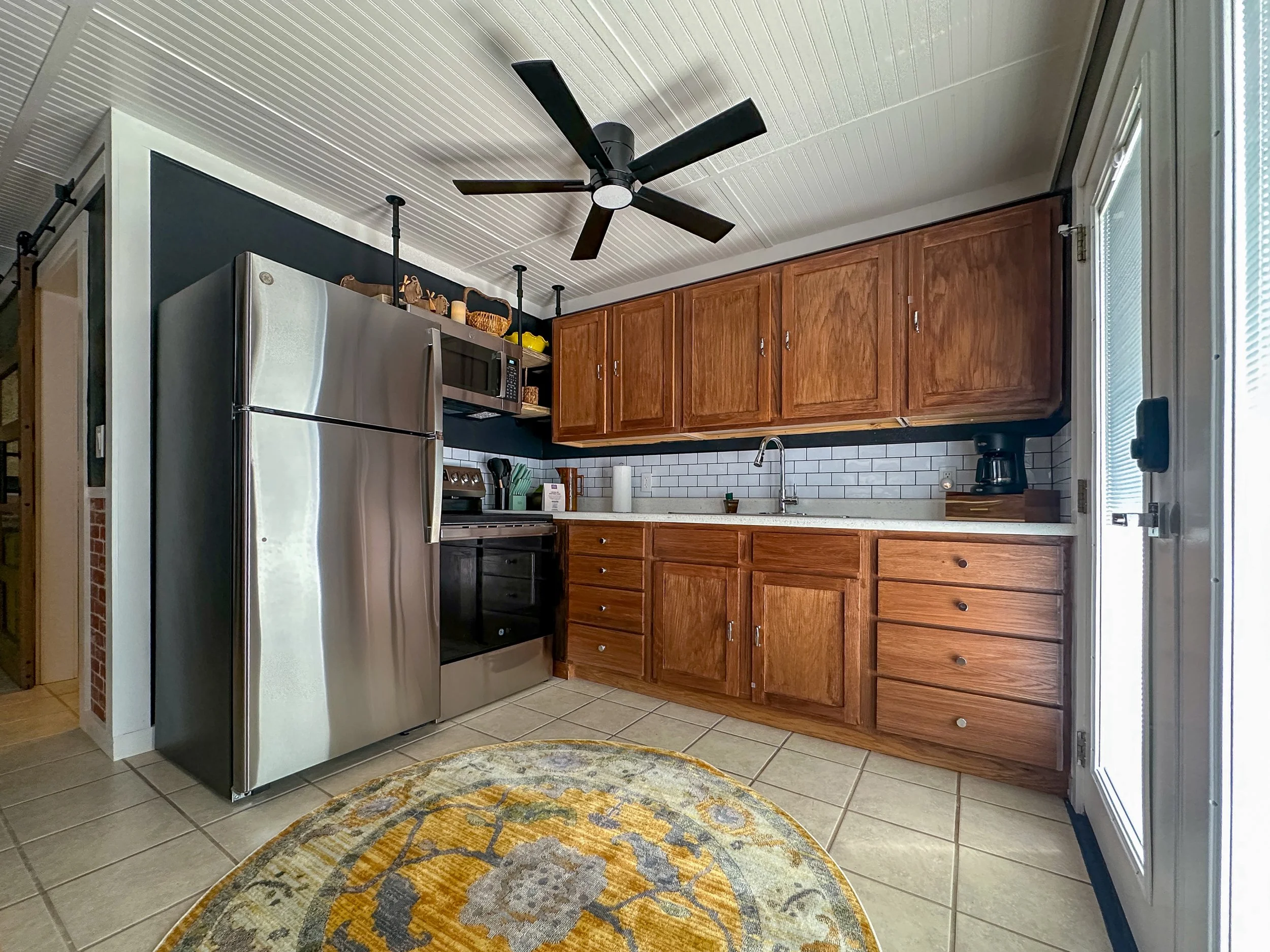 Kitchen vacation rental interior photography Eureka Springs Arkansas