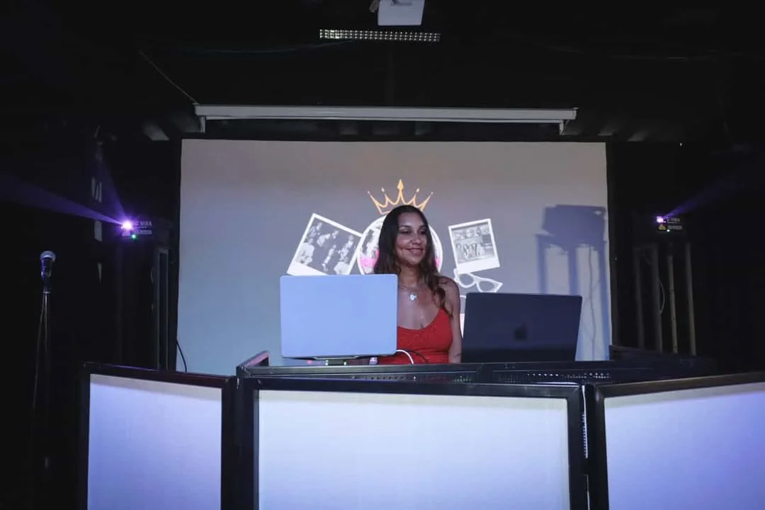 Baby Boone DJ performing at DaPlayground, in Maui Hawaii