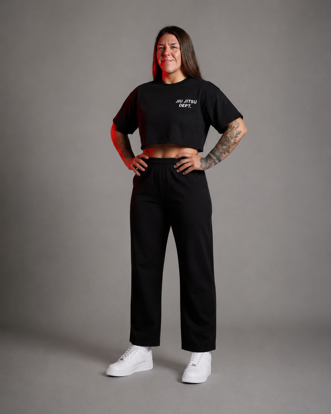 WOMENS HEAVYWEIGHT CROP TOP