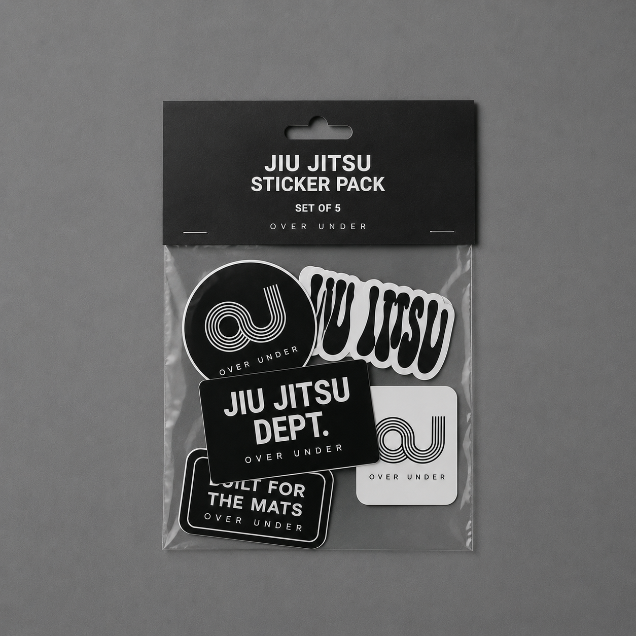 ASSORTED JIUJITSU STICKER PACK