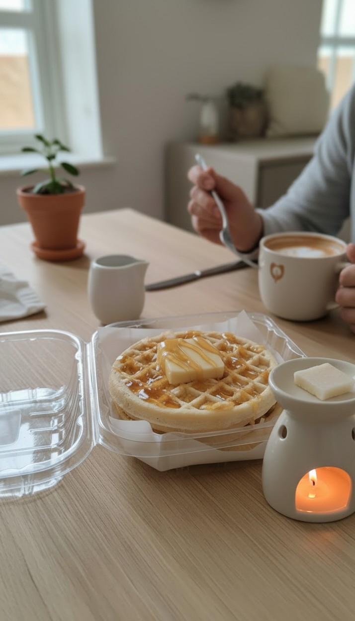 Homestyle Waffles (round)