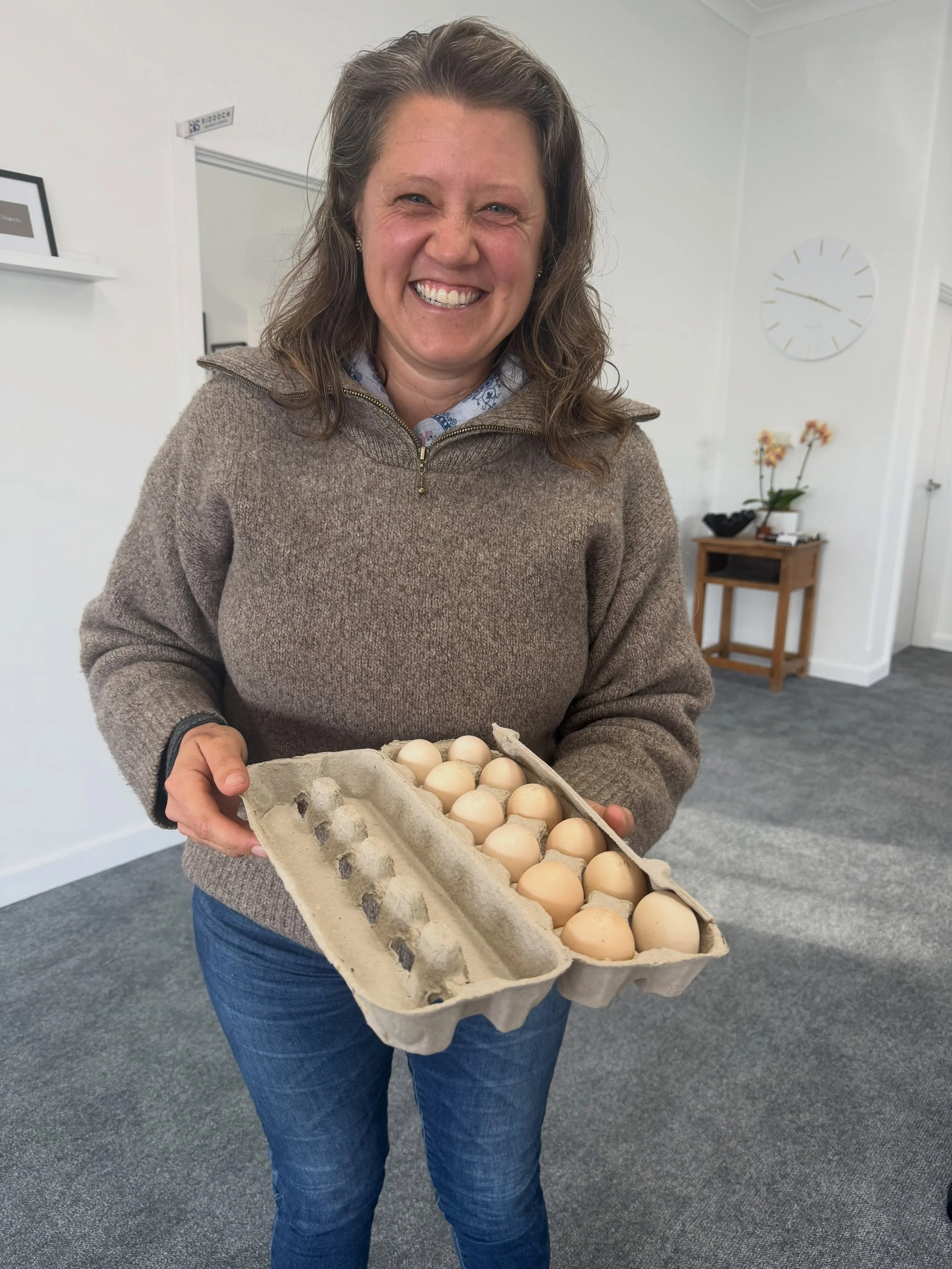 Yet another reason coworking is good for you. 

It&rsquo;s a place to share produce. So far we&rsquo;ve seen The Lions boys deliver Snags in bread, Eggs, Whisky and homemade Apricot Slice. 

#coworking #regionaldevelopment #mentalhealth #workcommunit