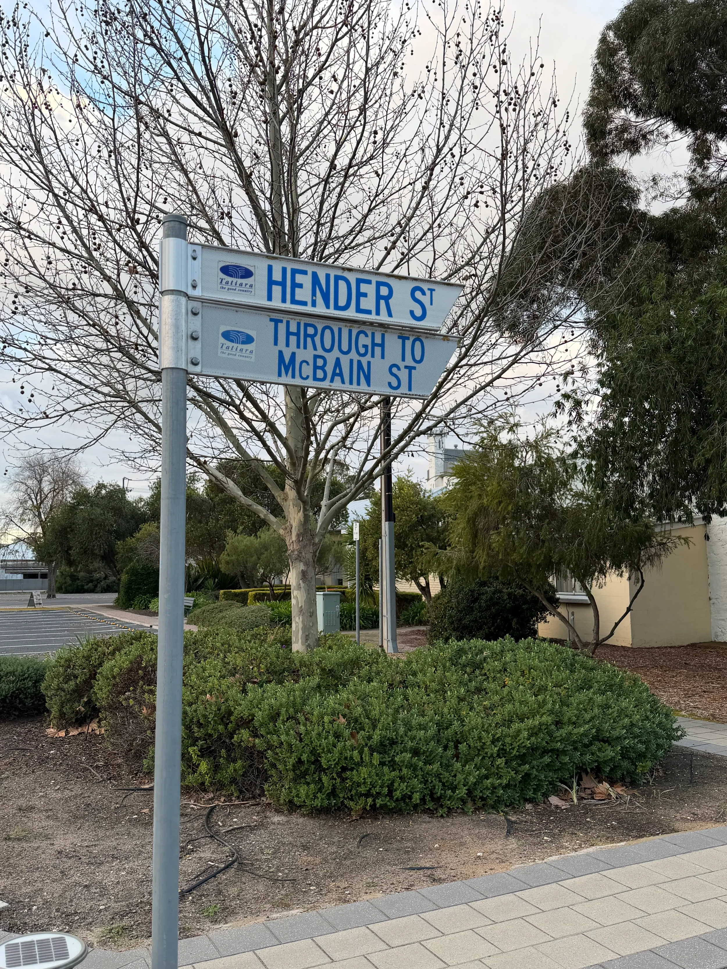 Hender Street, Keith — home to The Exchange studio apartment and Regional Collective's coworking space.