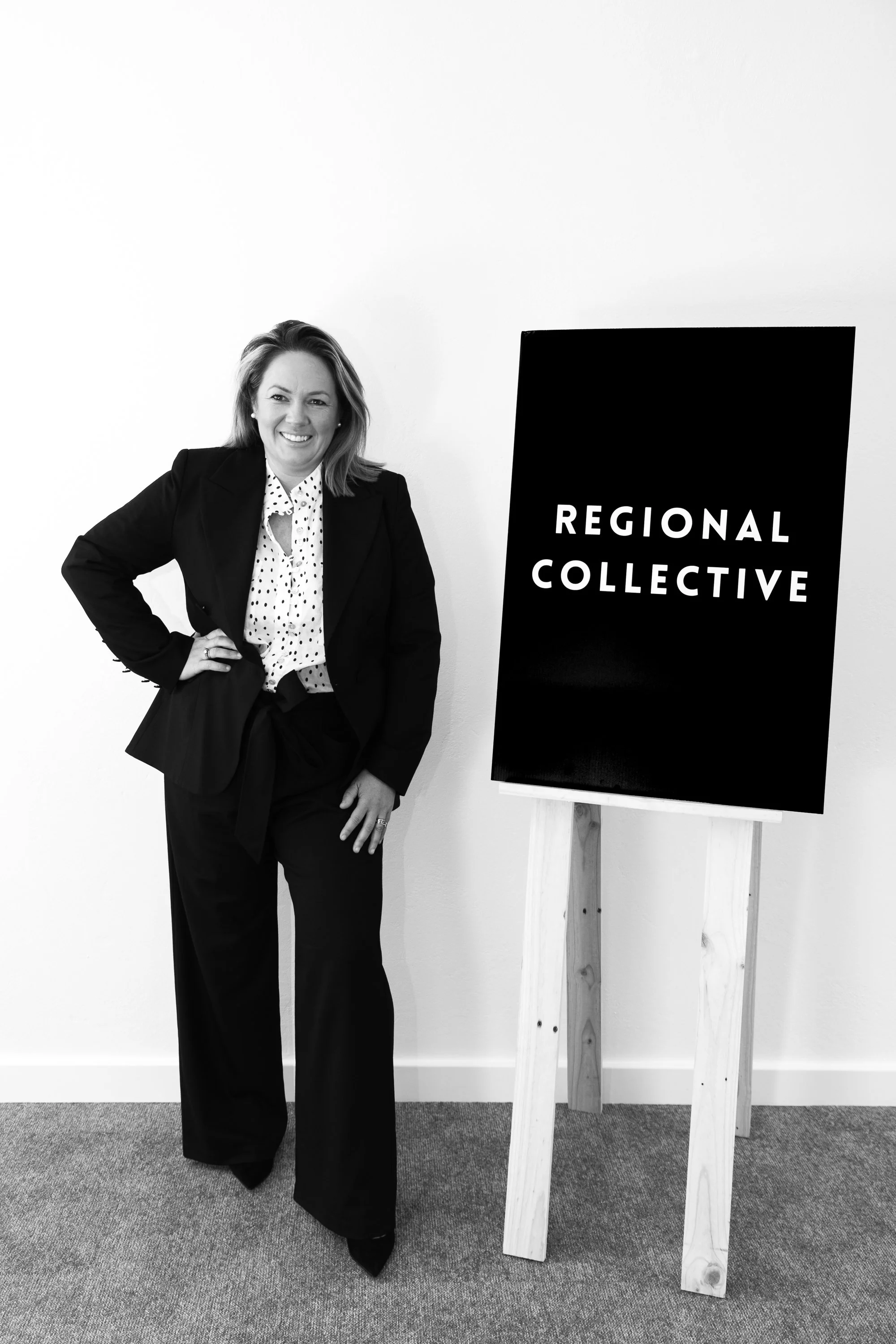 Sarah Secker, founder of Regional Collective, coworking, short stay accommodation and regional insight in Keith, South Australia, serving the Tatiara, Coorong and Bordertown.
