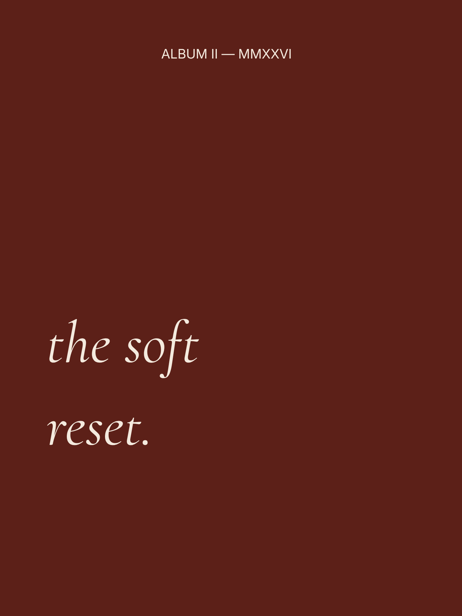 the soft reset · $37