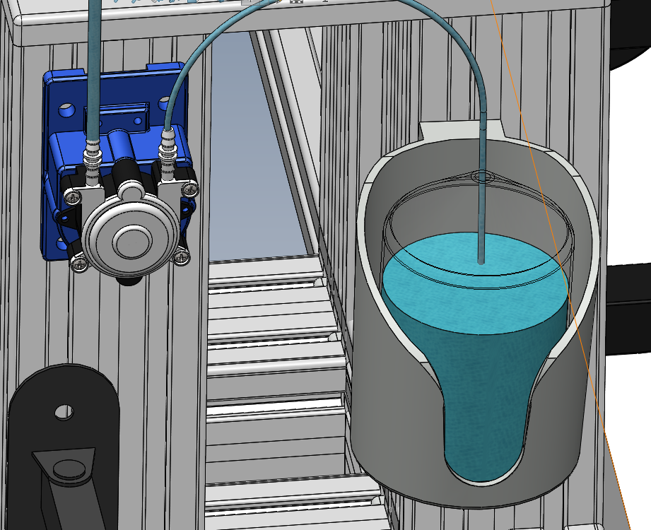 NDE Cobot Couplant Dispenser