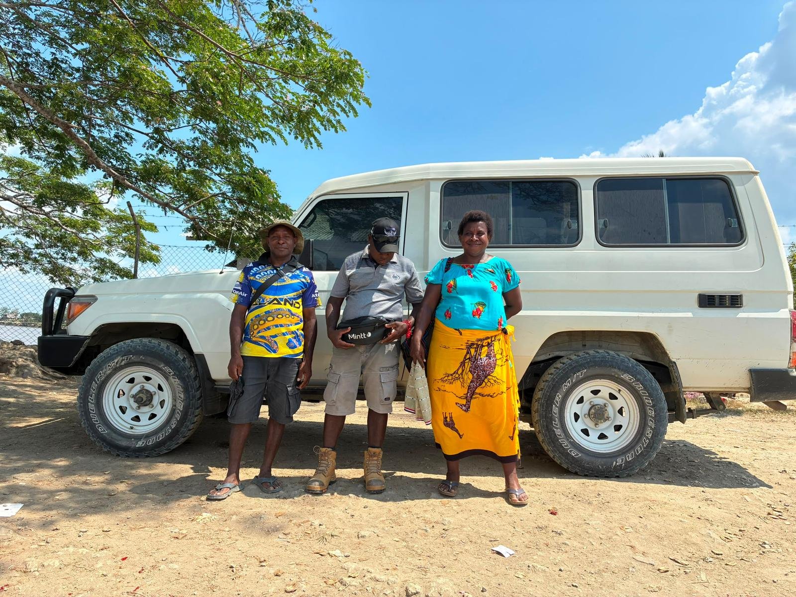 LandCruiser Arrives in Wewak
