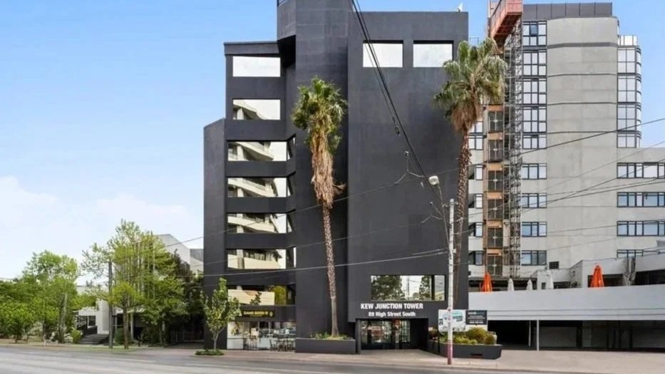 Exterior of Kew Junction Tower