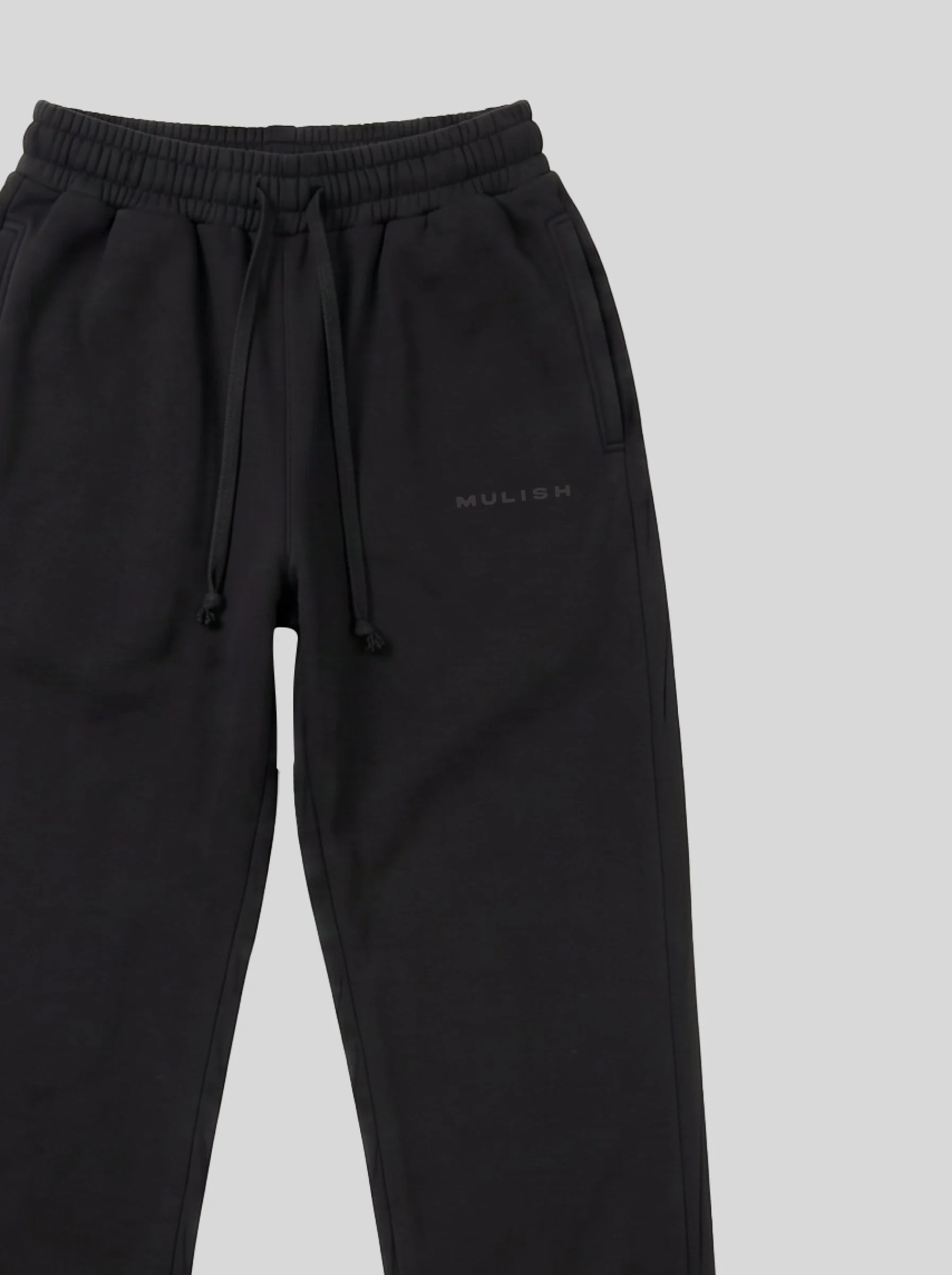 Mulish Essentials Black Static Pants - Unisex