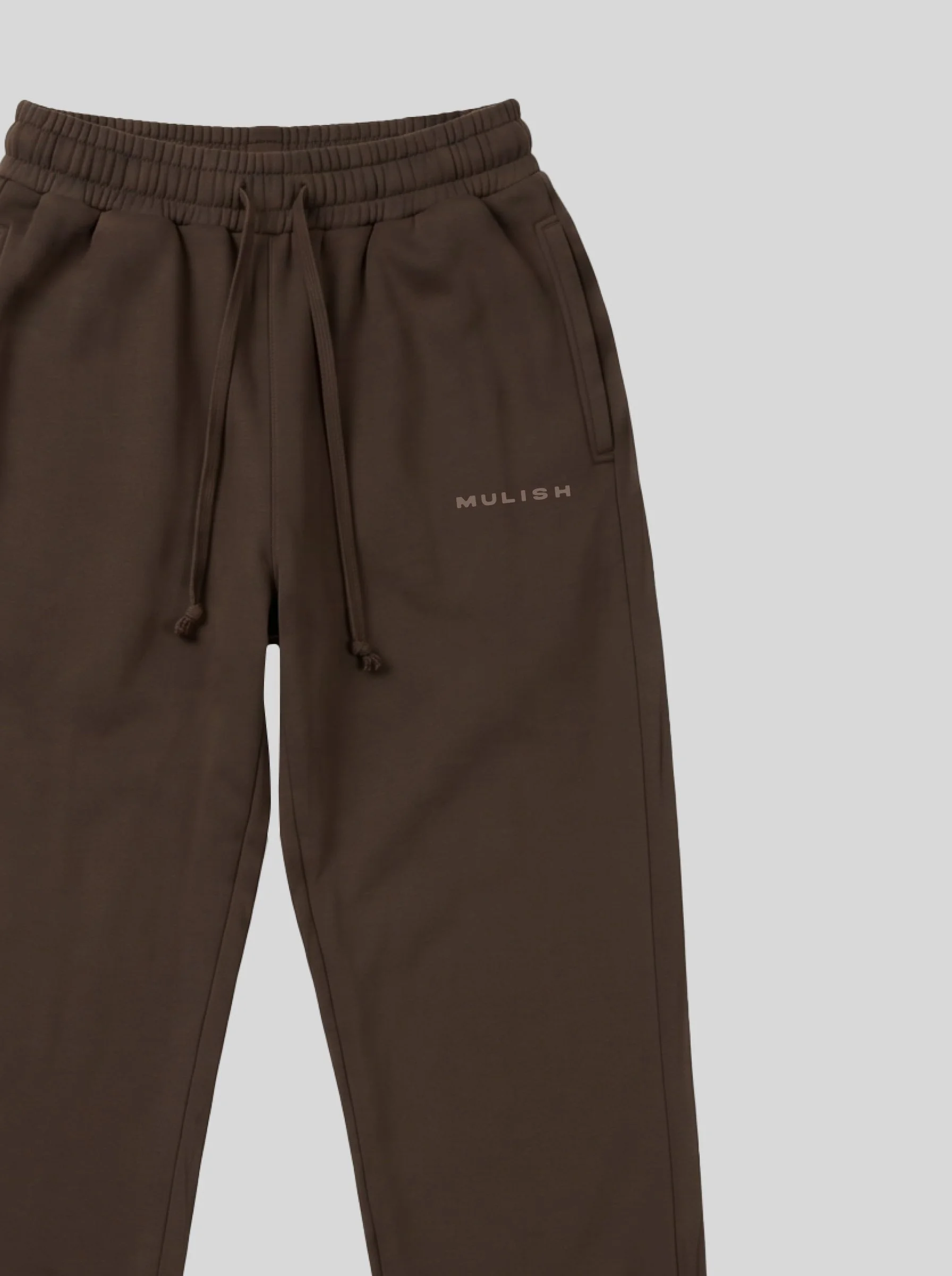 Mulish Essentials Dark Brown Pants - Unisex