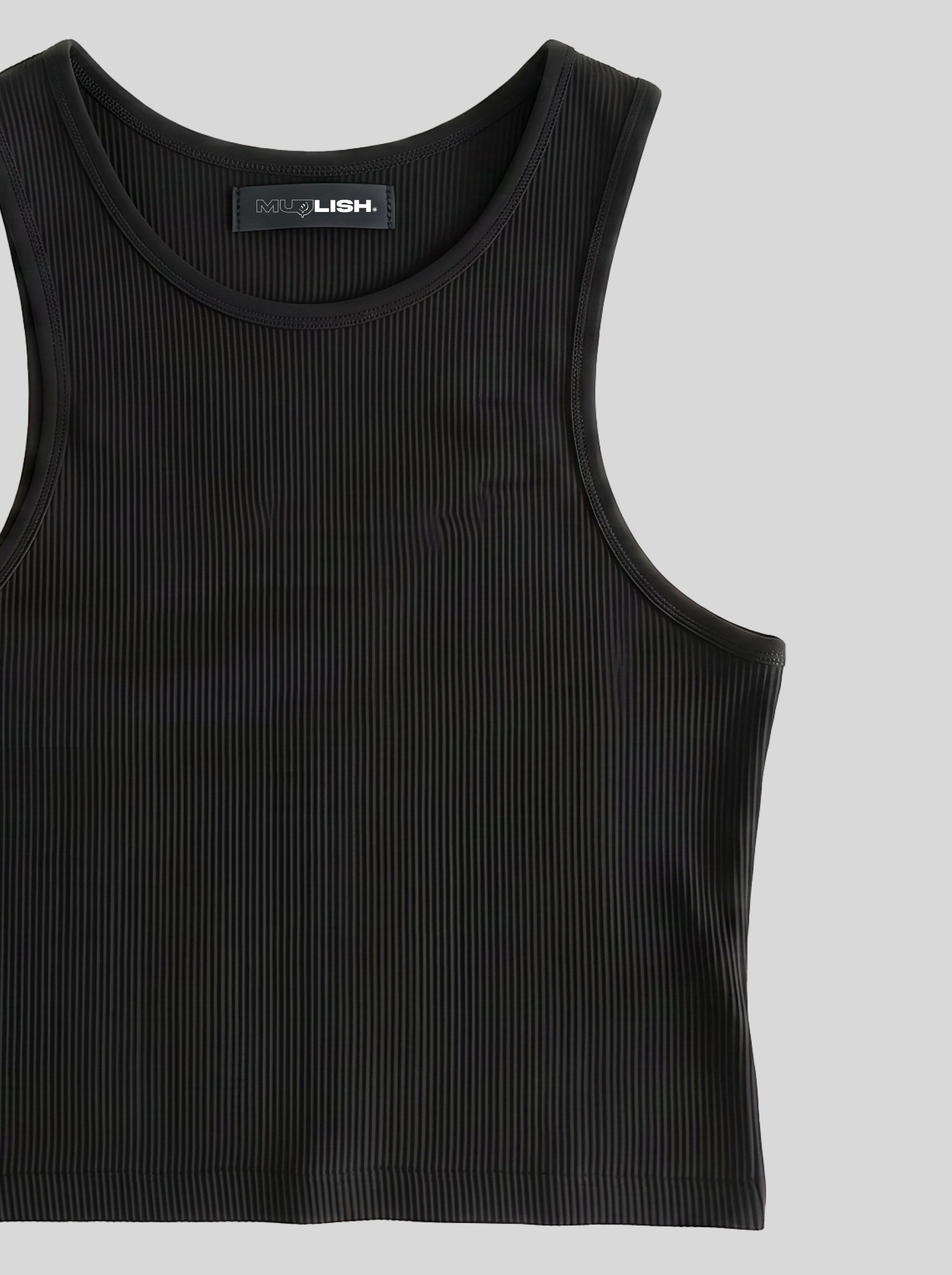 7 PM Playground Heavy Rib Smoke Skin Tank Top - For Her