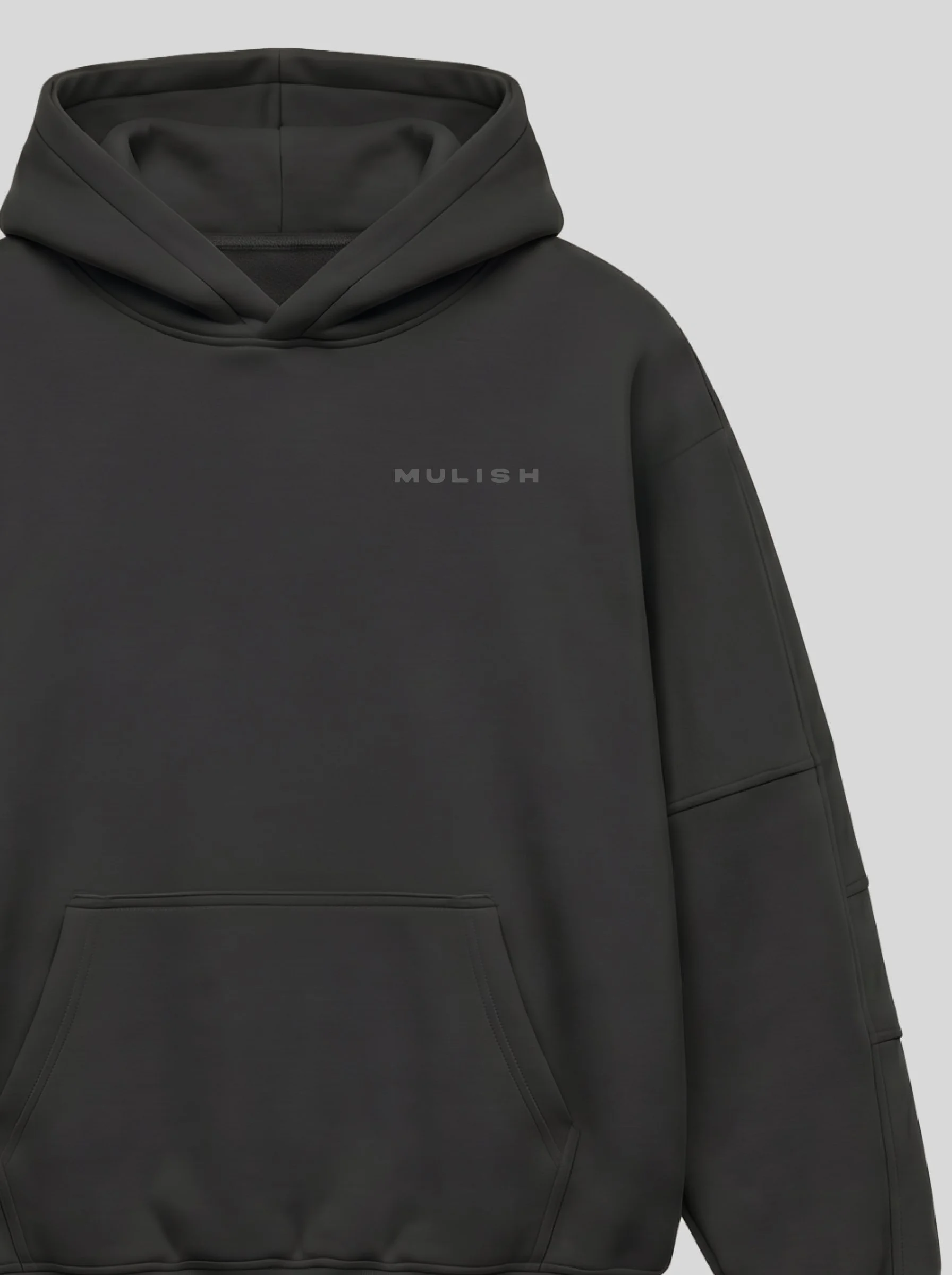 Mulish Essentials Static Ash Hoodie - Unisex