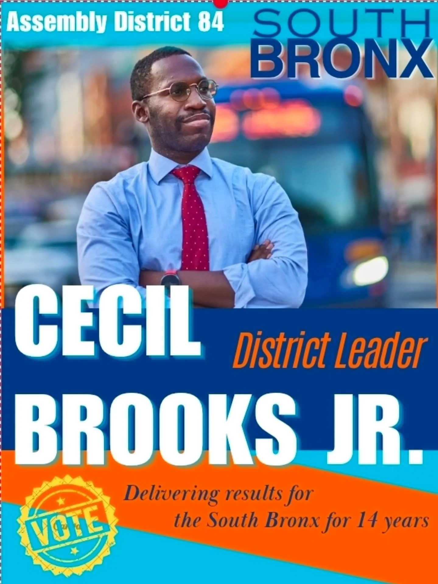 Reason 700 to VOTE Cecil for District Leader: I'm respectful and know my shit. In New York, we are so known for confidence that purpose is mistaken for aggression... and conversely, kindness is confused with weakness. Some of us suffer from both misc