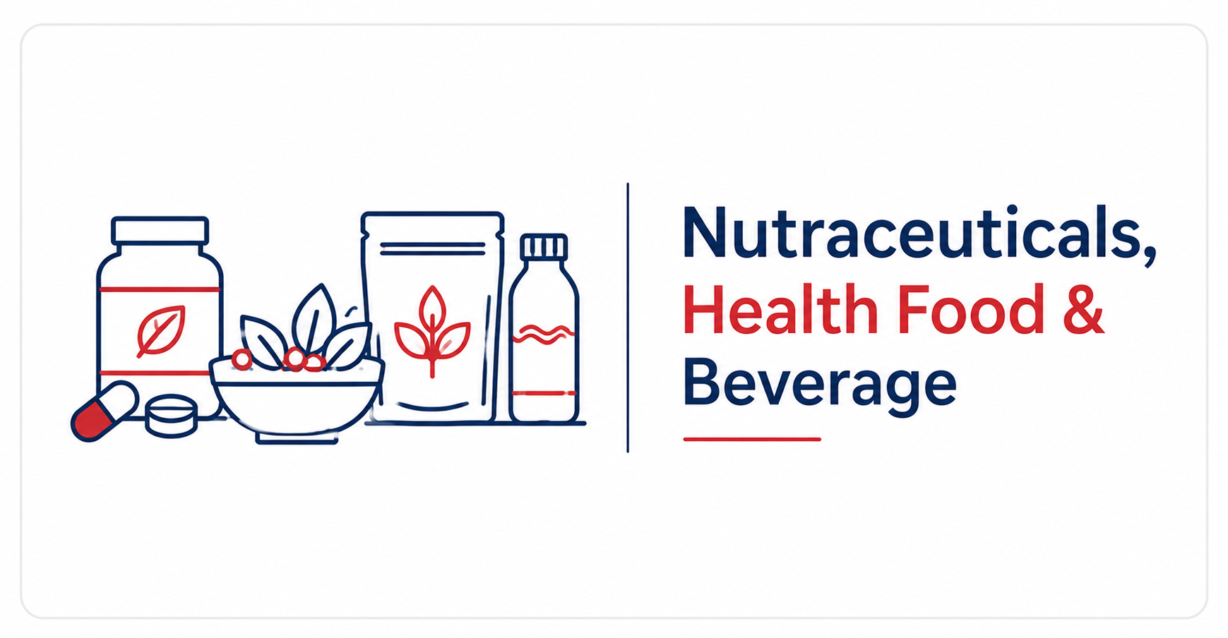 We manufacture nutraceutical products, health food, and beverages.