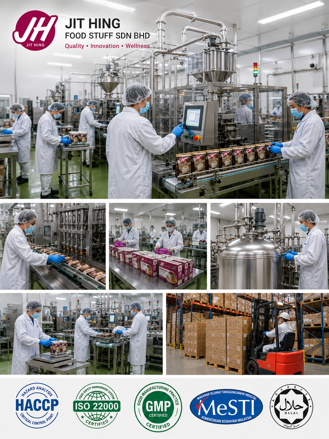 Choosing Jit Hing means partnering with an established industry leader dedicated to your brand's commercial success. We bridge the gap between complex science and retail readiness.