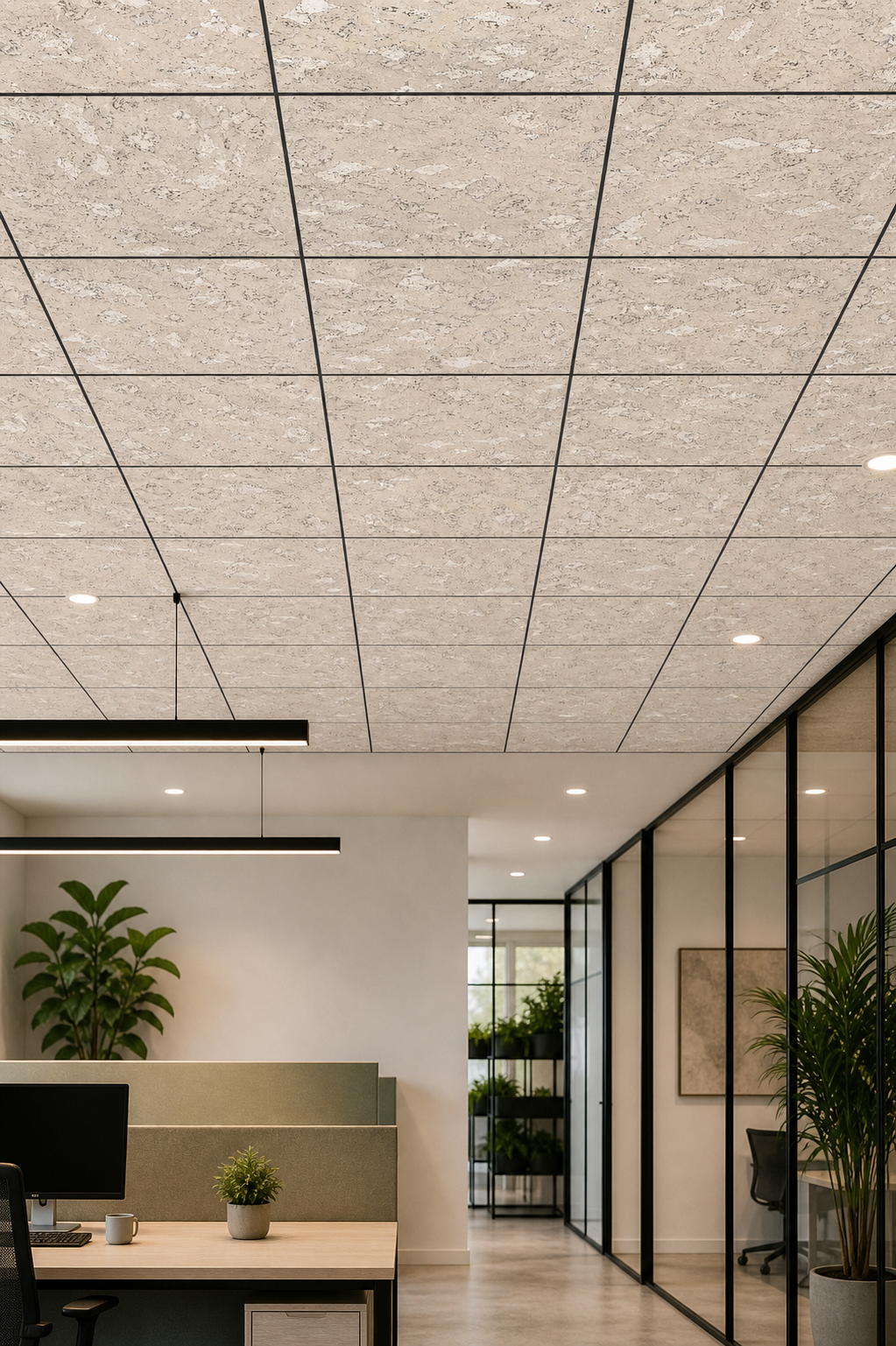 Lisbon Pearl Ceiling Tiles