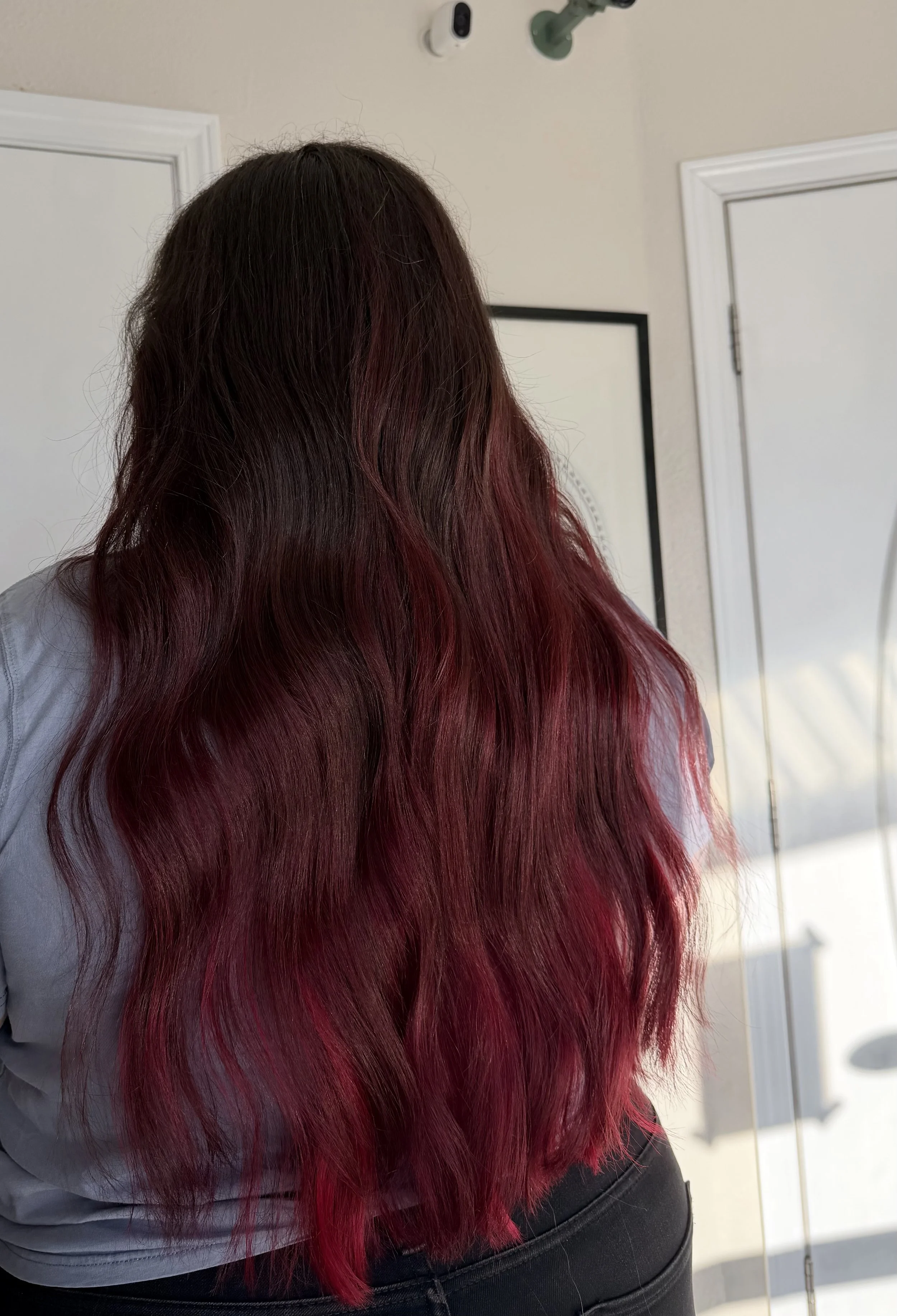 Red Ombre, Balayage