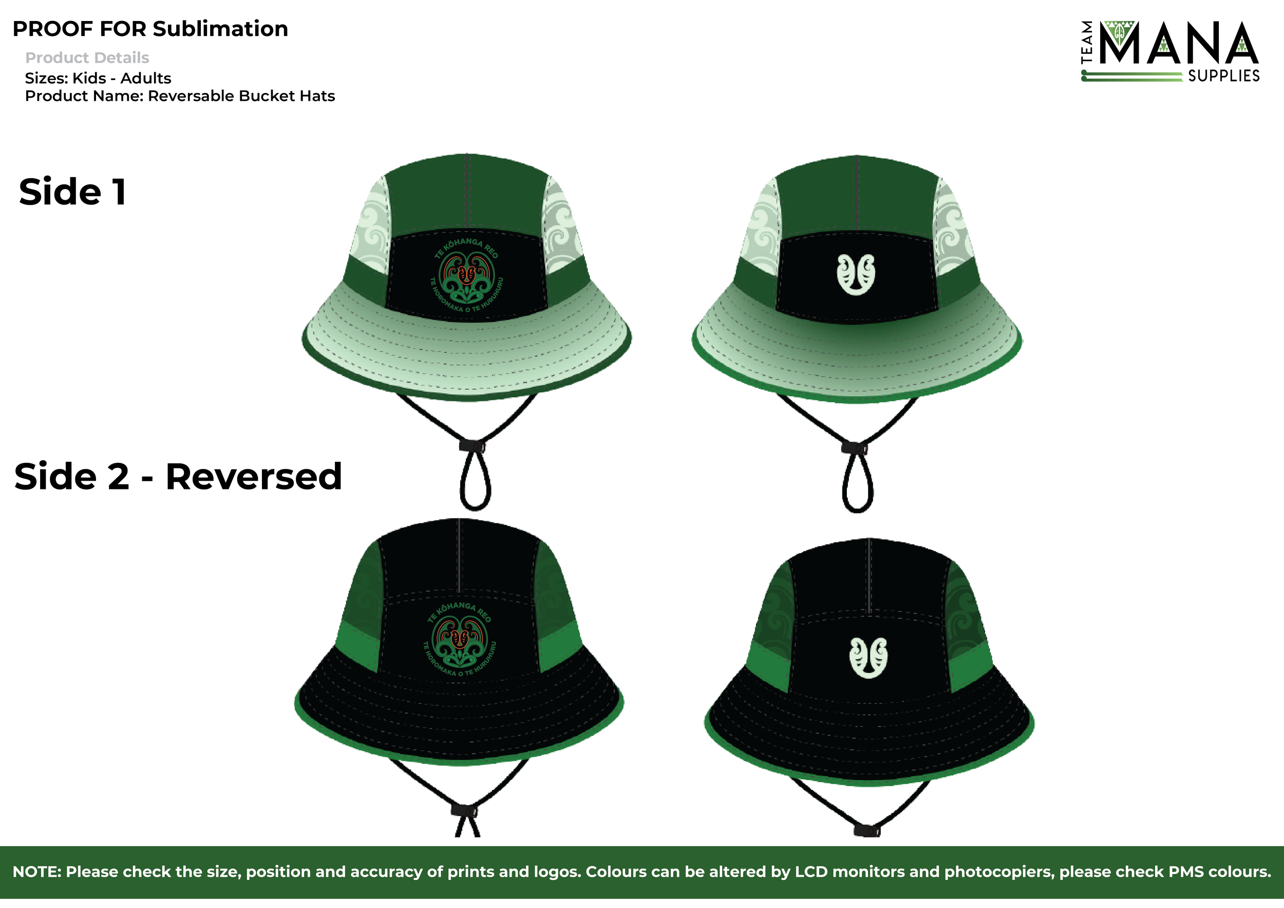 Reversible Bucket Hat