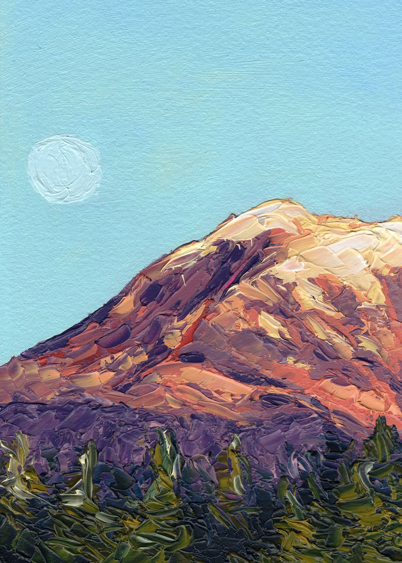 Buffalo Mtn in Purple