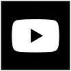 YouTube logo with a play button inside a rounded rectangle
