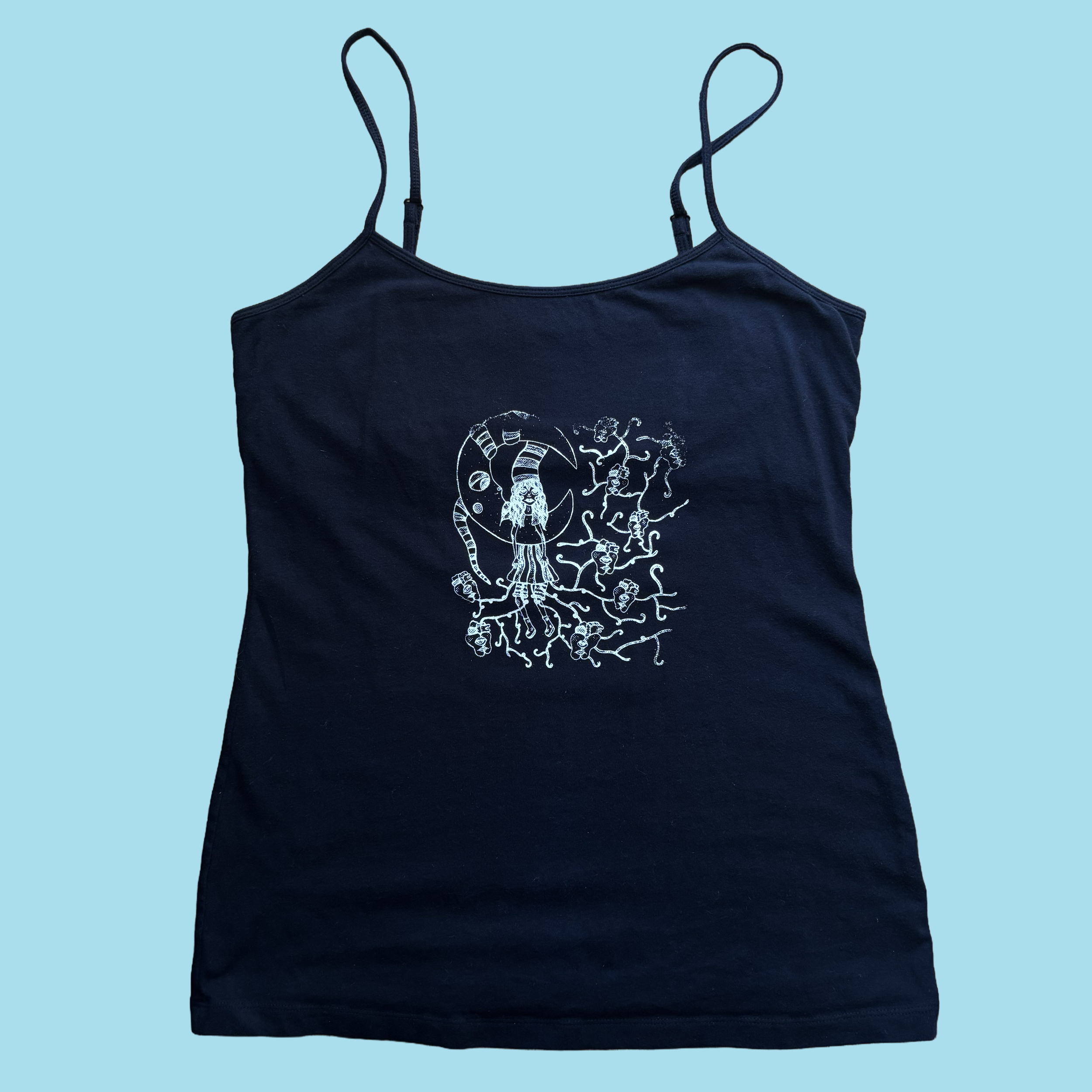 moon girl tank top