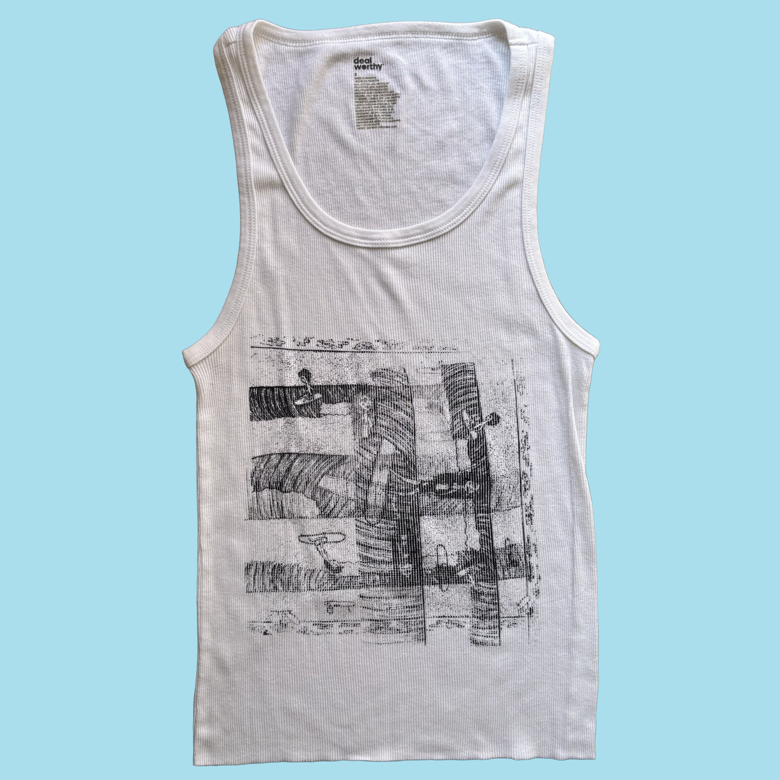 surfer guys tank top
