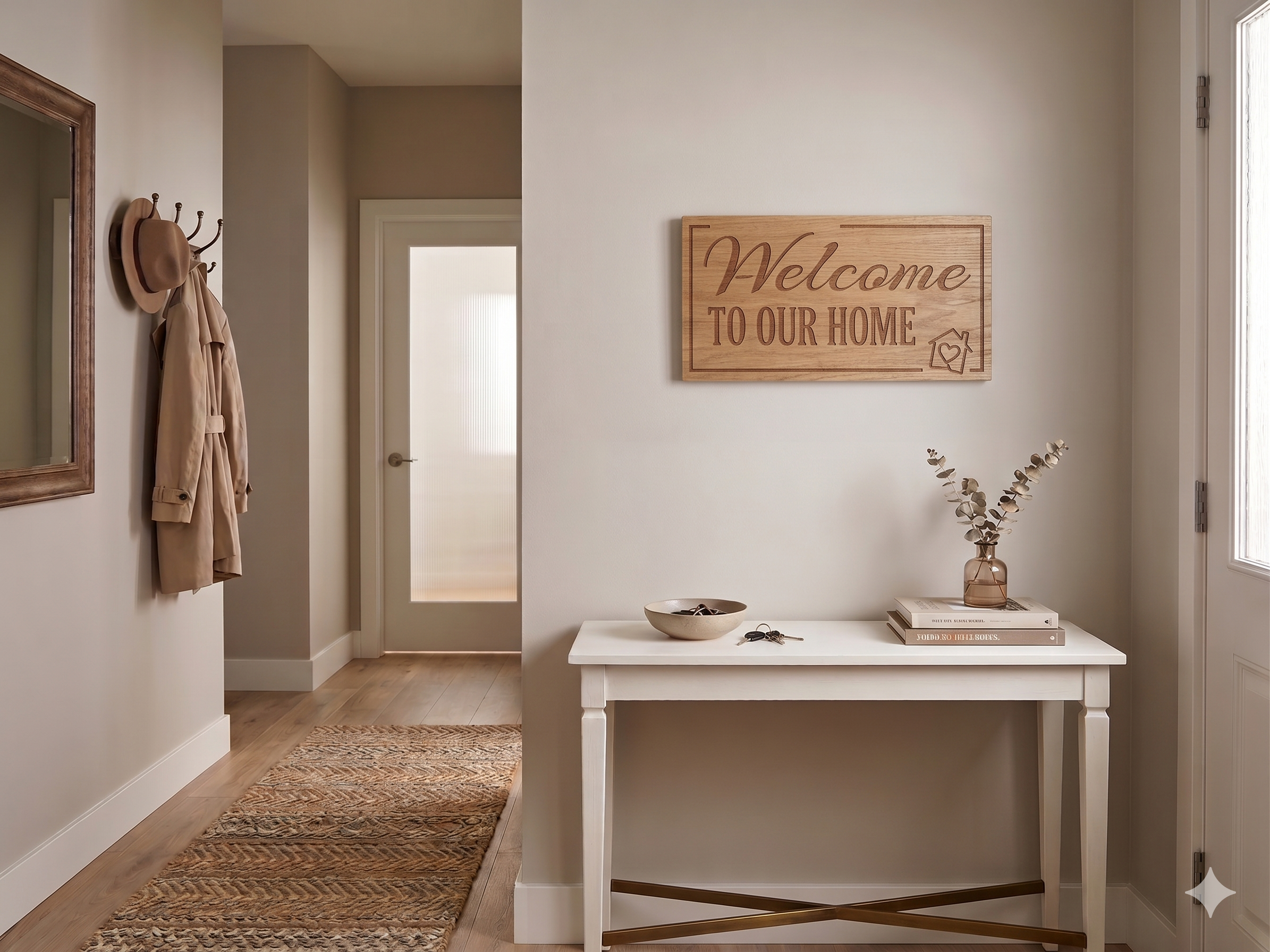 Welcome Sign - Welcome to our home