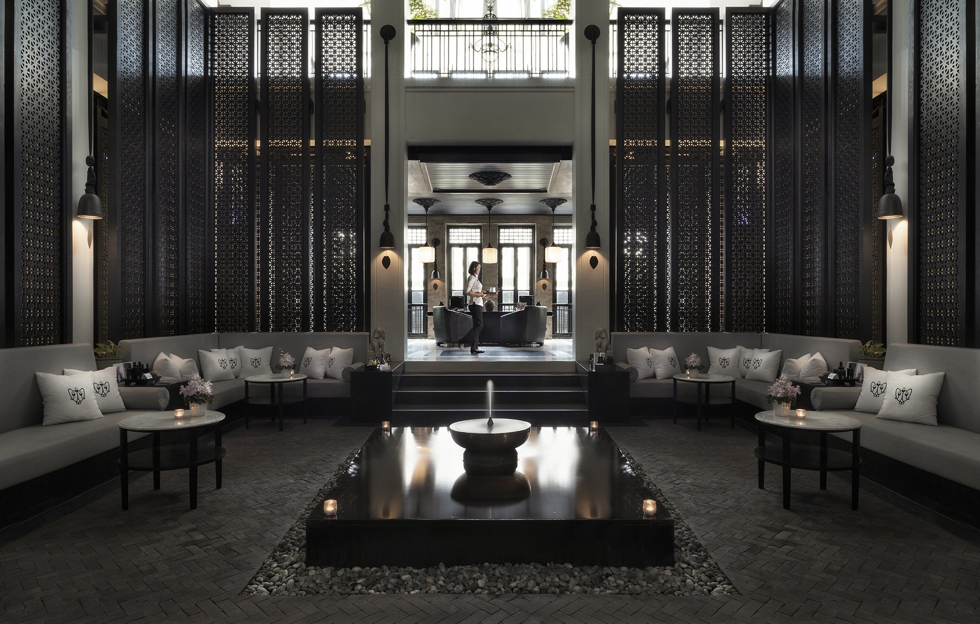 Spa reception — The Siam Hotel Bangkok — Opium Spa — Ellsworth/Lim